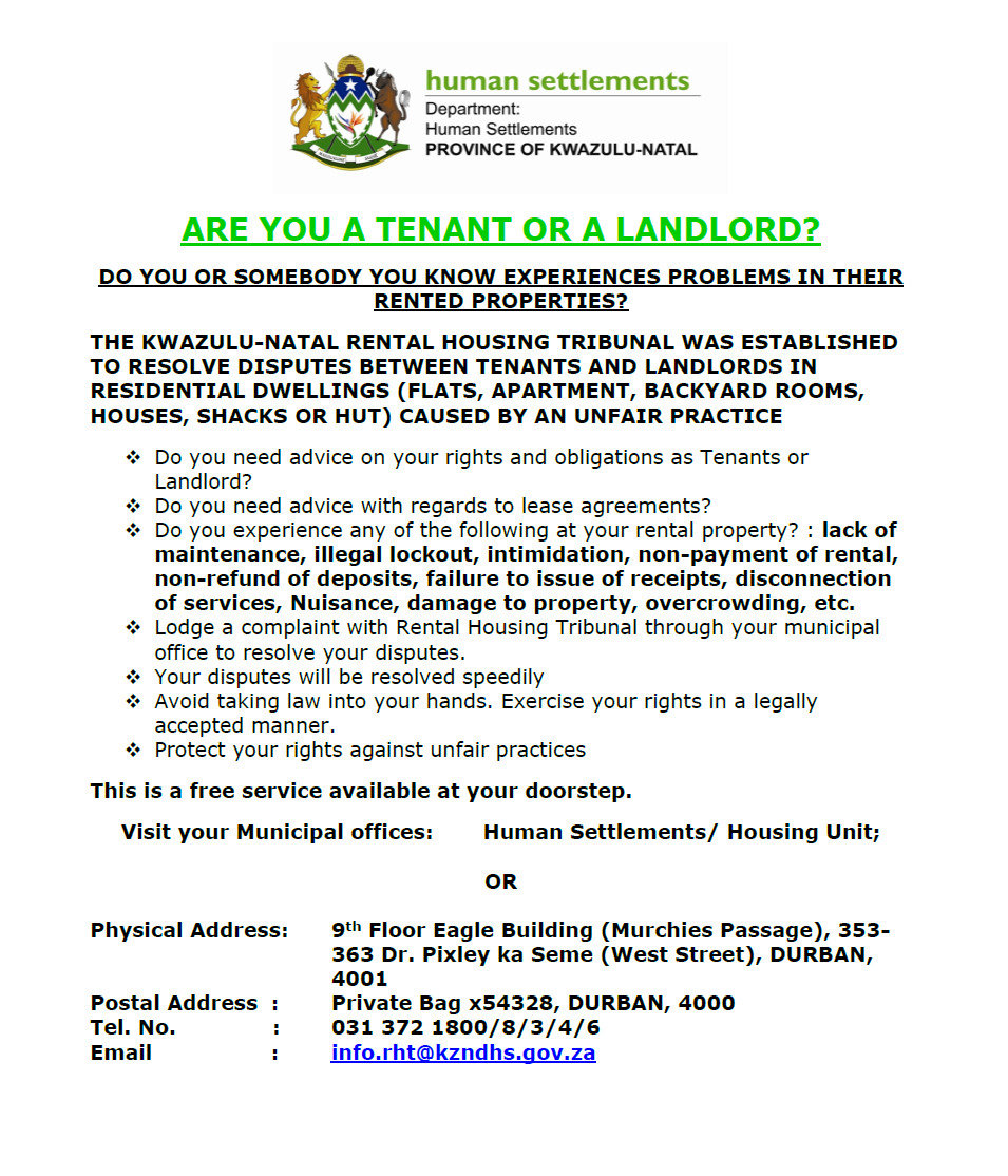 Rental housing tribunal lockdown Rental housing tribunal lockdown